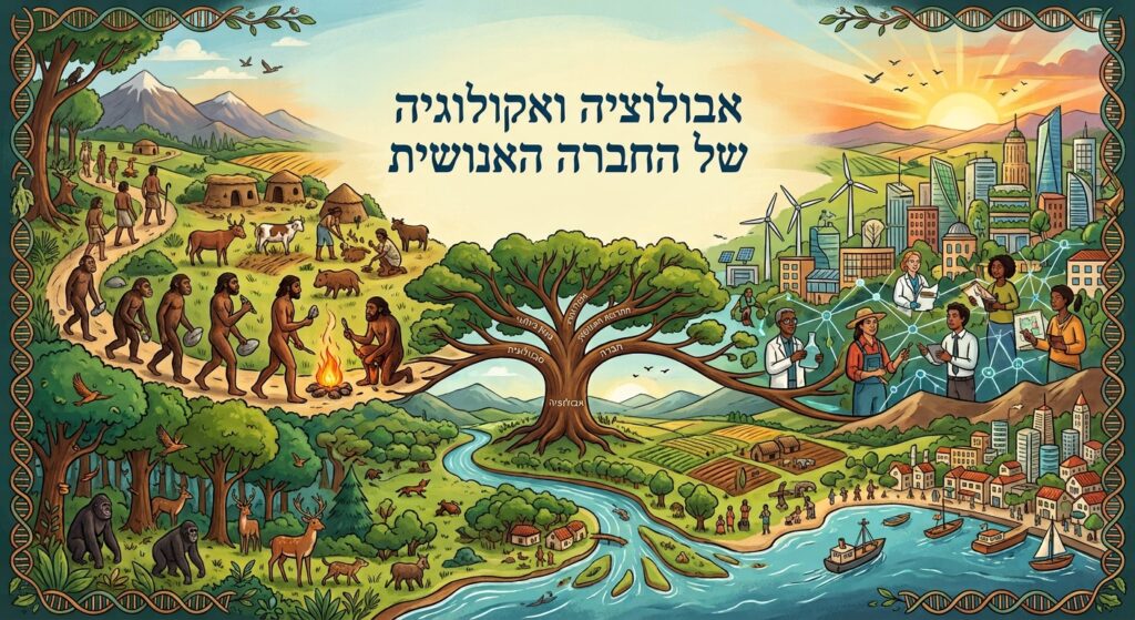 אבולוציה ואקולוגיה של החברה האנושית