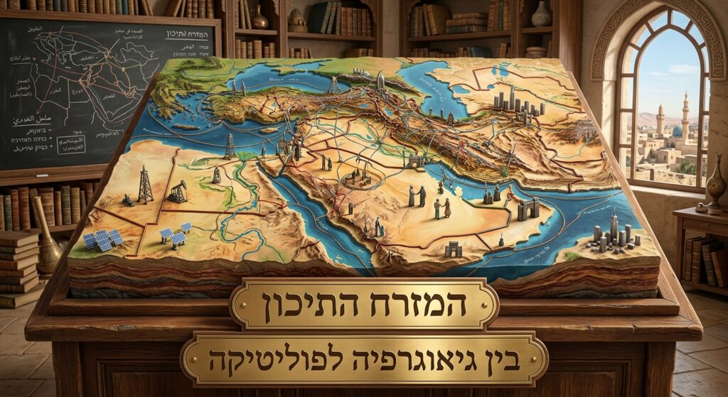 המזרח התיכון בין גאוגרפיה לפוליטיקה