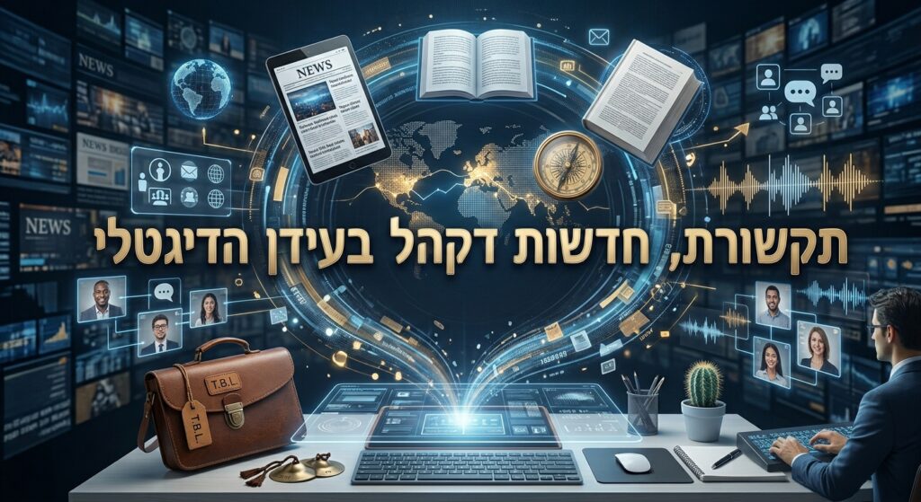 תקשורת חדשות ודעת קהל בעידן הדיגיטלי