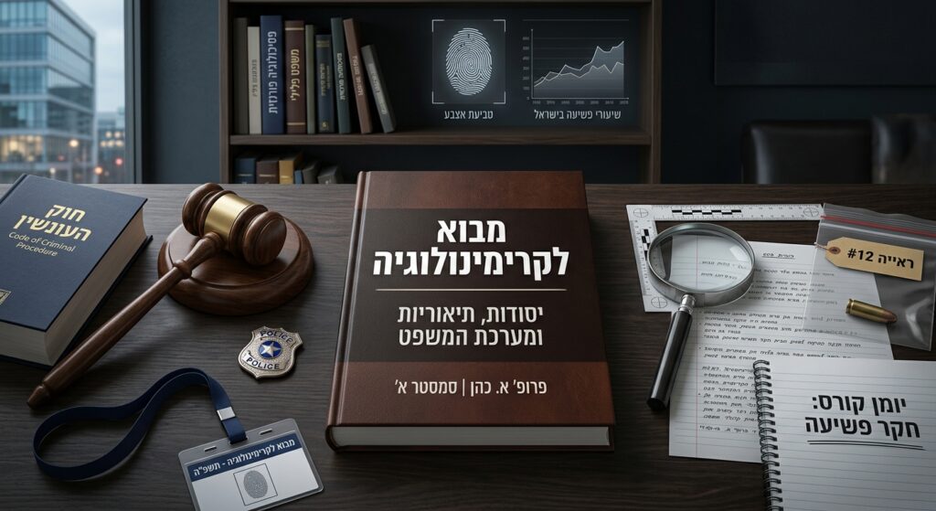 מבוא לקרימינולוגיה